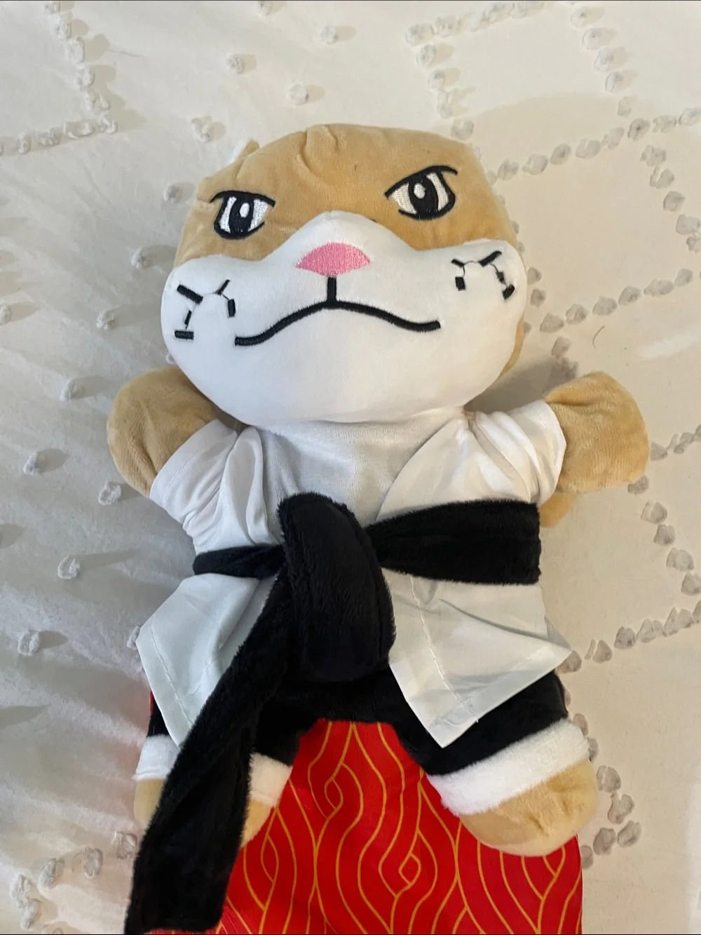 Karate Kitty Puppet Cat Wrestling Play Glove Full-Coverage Arm Sleeves toy nwt